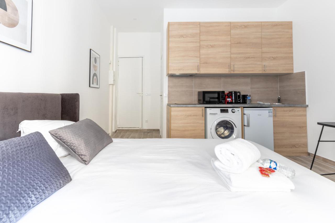 Апартаменты Hsh Ballu - Saint-Lazare Cosy Studio Париж Экстерьер фото